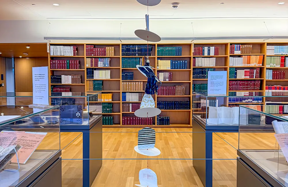 Mortimer Rare Book Collection exhibit