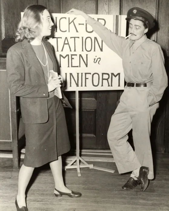 "Boy Meets Girl" at Rally Day, 1945.