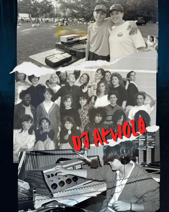 Smith radio station photos 1989