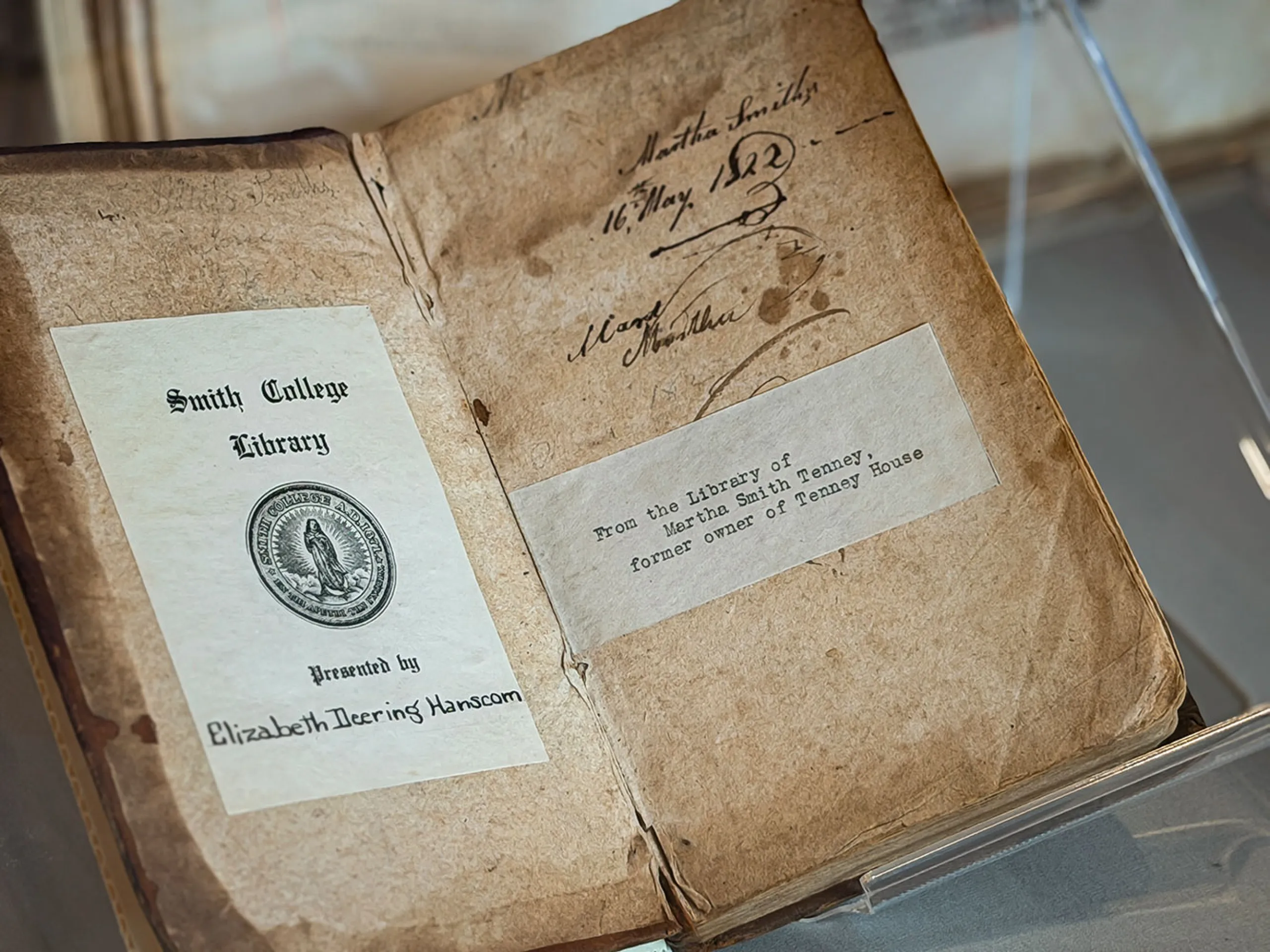 Mortimer Rare Book Collection exhibit