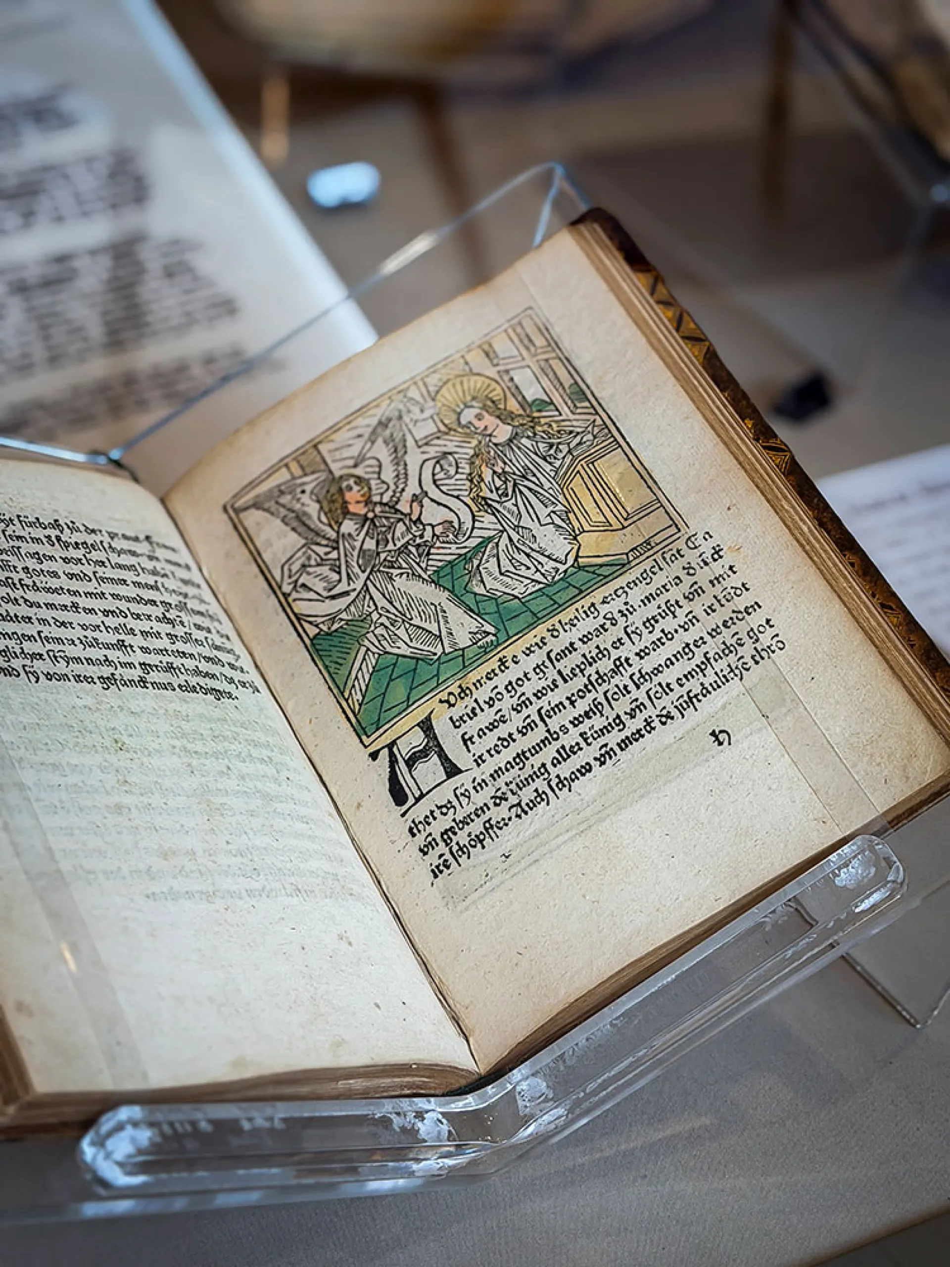Mortimer Rare Book Collection exhibit