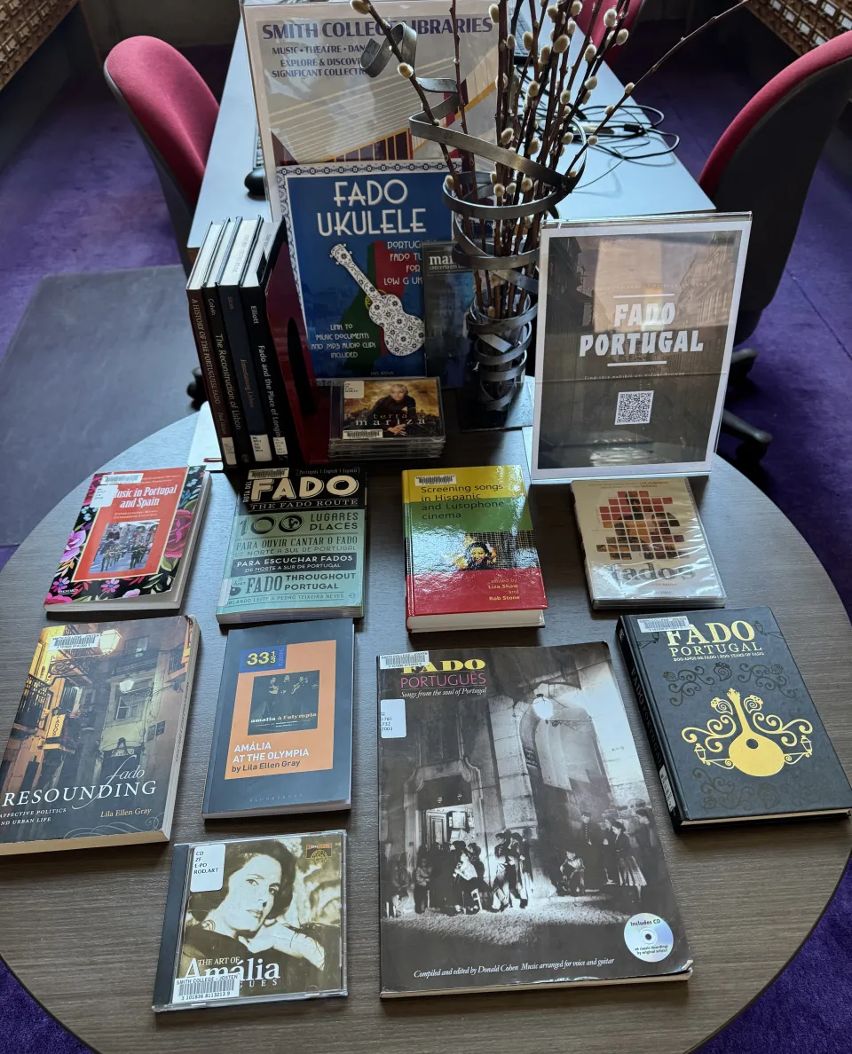 Fado materials on view in Josten Library