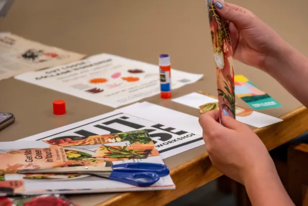 Bookmark making supplies
